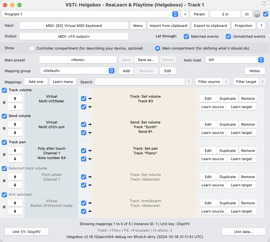 plugin window