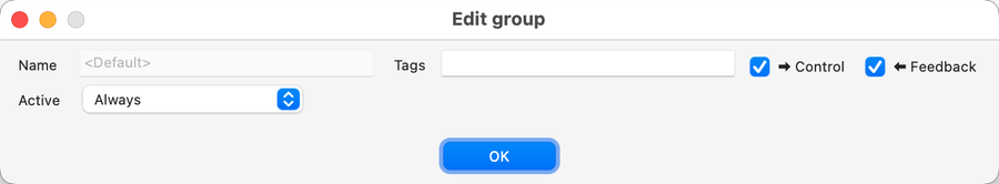 Group panel